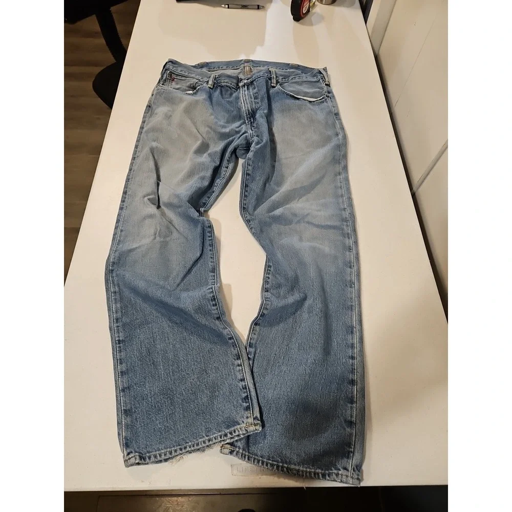 Polo Ralph Lauren Jeans Men's  Classic‎ 867 Denim 38x32  Preppy 100% Cotton(1311